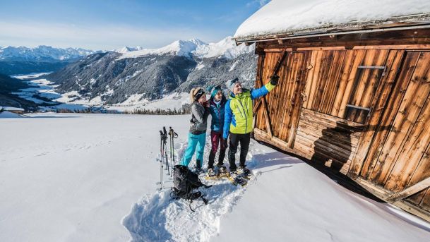 Schneeschuhwandern im Gsiesertal