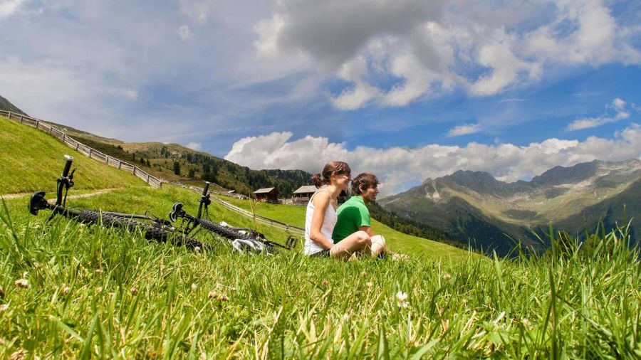 Biken im Gsiesertal Almen